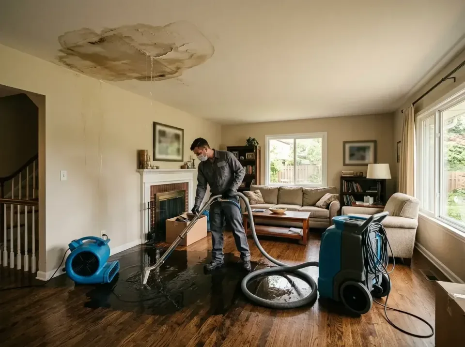 attic-pipe-burst-ceiling-drip-008 — frequently asked questions, Water Damage Restoration & Carpet Care in Mission Hills, KS